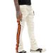Men's New Striped Drawstring Slim Fit Athletic Casual Pants_viptrois.com