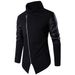 Pure 2025 Cross-Border Men's European Size Spring And Autumn New Style Foreign Trade Stand Collar Slim Fit Knitted Sweater_viptrois.com