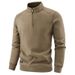 Outdoor Sports Quick-drying Men's Long-sleeved T-shirt Men's Medium And Thick Semi-zipper Sweater Quick-drying Bottoming Shirt Autumn_viptrois.com