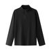 Autumn And Winter German Velvet Integrated Velvet Stand-up Collar Men's Thermal Sweater Bottoming Shirt_viptrois.com