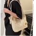 Women's Tote Bags Sunflower Grass Woven Tote Bag, Single-shoulder Bag, Fashionable And Trendy Vacation Woven Women's Bag_viptrois.com