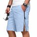 Summer Men's High Waist Loose Basketball Shorts Hip Hop Sports Casual Zipper 5 Point Clothing_viptrois.com