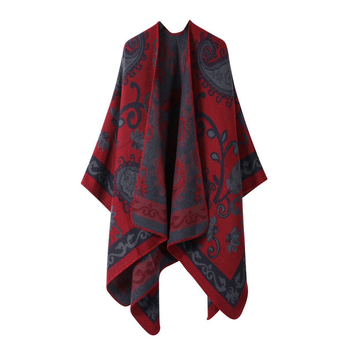 Unisex Scarf Fashion Ethnic Style Travel Wear Office Nap Blanket Warm Outer scarves_viptrois.com