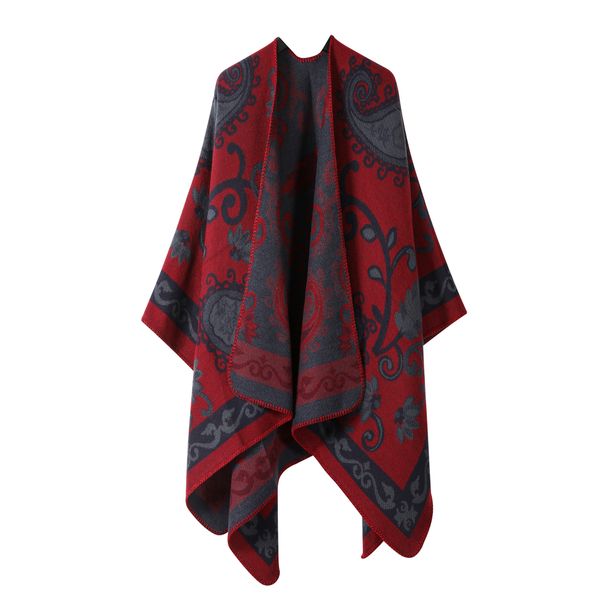 Unisex Scarf Fashion Ethnic Style Travel Wear Office Nap Blanket Warm Outer scarves_viptrois.com