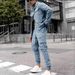 Men's Clothing sports suit men's fashion overalls casual pants solid color men's jackets slim men's clothes complete set_viptrois.com