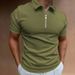 68/5000 Summer Men's Polo Shirt, Short-sleeved Lapel T-shirt, Casual And Well-fitting Top, European And American Men's Wear_viptrois.com
