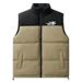 Men's Clothing Style Down Cotton Vest For Men In Autumn And Winter, Enlarged And Thickened, Warm And Stand Up Collar Jacket With Letter Print_viptrois.com