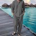 Men's Color Block Long Sleeve Shirt Designer Casual Top For Spring And Autumn Simple Stylish Mature Handsome Style_viptrois.com