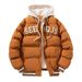 Winter New Men, Youth Windproof Warm Coat, Trendy Casual Two-Piece Top, Cotton Padded Jacket For Men_viptrois.com