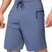 Summer Beach Pants Loose Shorts Men's High Elastic Casual Shorts_viptrois.com