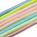 Shoe Accessories round luminous fluorescent polyester colored shoelaces suitable for sports shoes,sneakers,dad shoes,flying woven shoes_viptrois.com