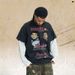 Trendy American-style Washed Patchwork Faux Two-piece Long-sleeve T-shirt For Men, Autumn Fashion, Loose Fit_viptrois.com