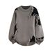 "Men's Distressed Knit Sweater – Ripped & Frayed Edge Design, Color Block Pullover, Oversized Winter Casual Wear"_viptrois.com