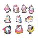 10 Cute Unicorn Shoe Buckle Cartoon Fun Decorative Buckle_viptrois.com