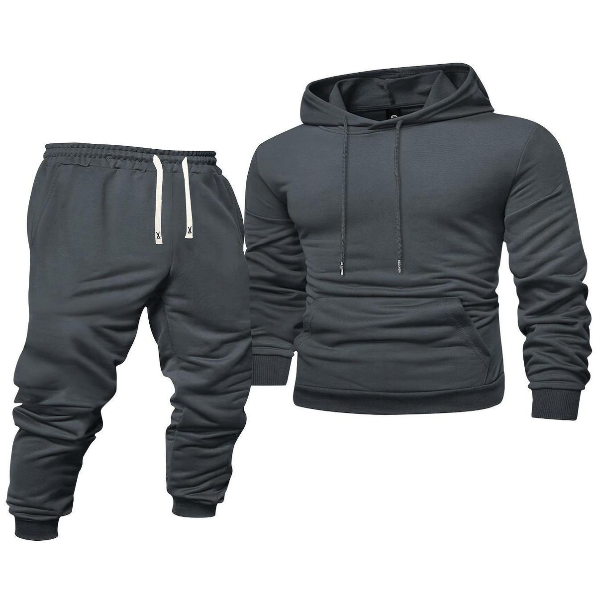 Unisex 3-Piece Winter Tracksuit Set - Fleece-Lined Hoodie & Joggers With Breathable Comfort_viptrois.com