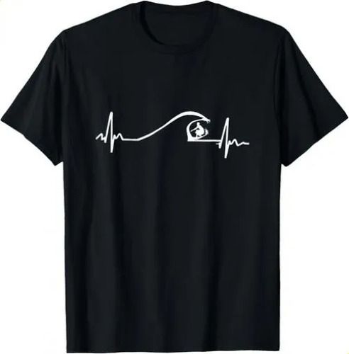 T-shirtt-shirtsurfer Surfing 2026 Wave Heartbeat Gift Unisex_viptrois.com