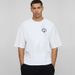 American Hip Hop Street Short Sleeve Heavyweight 240g Cotton Heavy Top With Loose Drop Shoulder Sleeves Square_viptrois.com