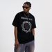 Simple Totem Print Base Shirt Trendy Hip-Hop Short Sleeve Street Loose T-Shirt For Men And Women_viptrois.com
