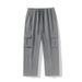 Men's Lightweight Cargo Pants Relaxed Fit Straight Leg Drawstring Joggers For Casual Streetwear Breathable & Lightweight Fabric_viptrois.com