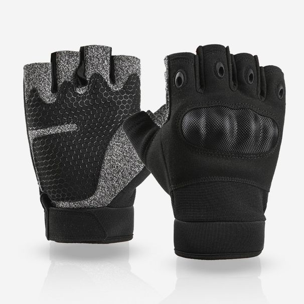 Outdoor tactical gloves for men full finger anti cut anti slip riding motorcycle breathable special forces wear resistant sports training_viptrois.com