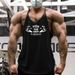 Men's Pure Cotton Fitness Vest Summer Thin Shoulder Strap Bottoming Shirt European And American Sweat-absorbing Breathable Bottoming Shirt Sleeveless_viptrois.com