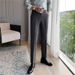 Men's Clothing Men's Casual Suit Pants Trendy Straight Leg Nine Point Pants Slim Fit Suit Pants Men's British Business Formal Pants_viptrois.com
