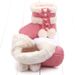 Winter warm foreign trade baby shoes toddler shoes bow plush baby toddler shoes MR0651_viptrois.com