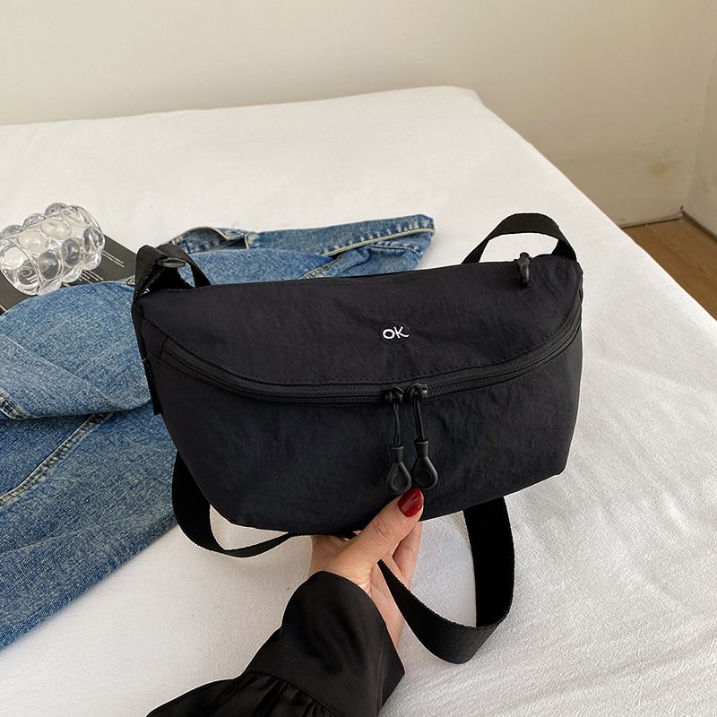 Crossbody Bag For Women, Small Boho Chic Tote Bag, Soft Fabric Shoulder Bag, Minimalist Casual Purse With Phone Pocket_viptrois.com
