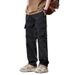 Shirt Less Apparel Cargo Summer American Style Loose Straight New Multi-Pocket Youth Men's Casual Pants_viptrois.com