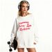 Huamian Heavy Sweater Couple Loose Coat With Crew Neck Without Hat Pullover Versatile Autumn And Winter Warm Printed Top_viptrois.com