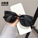 popular 2024 recommended light luxury style fashion trend men's sunglasses women's driving uv protection outdoor letter metal framel sunglasses_viptrois.com