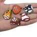 Rugby Sports Shoes Flower Shoe Buckle Personality All Match Shoe Accessories Accessories_viptrois.com