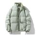Pure Quality Inspection 90 White Duck Down Jacket Men Winter New Multi-color Loose Stand Collar Coat Couple Simple Versatile_viptrois.com