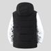 Men's Winter Vest With Detachable Hood – Warm Camouflage Waistcoat | Thickened Cotton For Outdoor & Casual Wear (Black/Grey/Camo, L-6XL)_viptrois.com