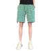 Men's Trendy Diamond Patterned Casual Shorts Mid-Length Summer Cropped Pants Popular Brand Five Point_viptrois.com