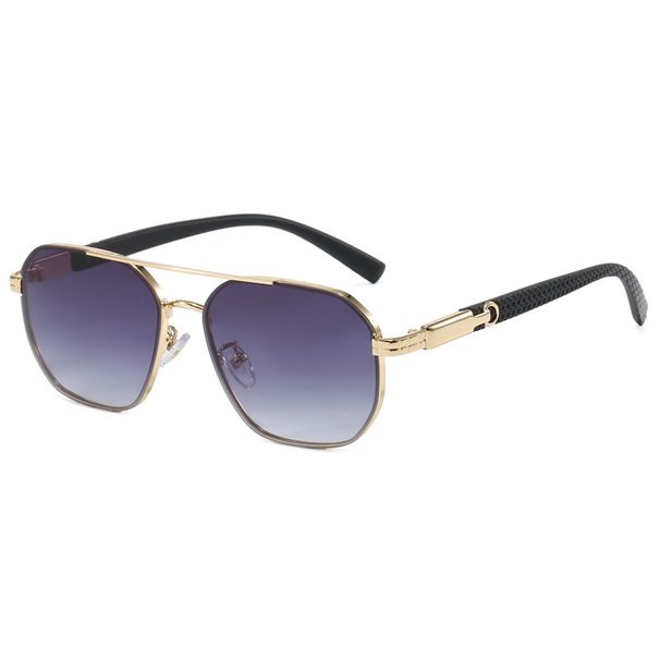 Men's Sunglasses New Fashion Square Frame Sunglasses Men's Retro Sunglasses Modern All Match Driving Sunglasses_viptrois.com