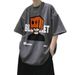 American Pure Cotton For Men In Summer, Loose Brand, Couple's Outfit, Five Inch Sleeves, Large Size, Cool And Trendy_viptrois.com