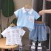 Children's Denim Short Sleeved Loose Korean Version Children's Clothing Set 2025 Summer Thin Casual Baby Boys' Five_viptrois.com