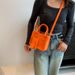 Felt Diamond Pattern Solid Color Small Square Handbag Three Piece Mother And Child Bag 2023 Popular Shoulder Messenger Casual Women's Bag_viptrois.com