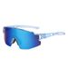 Outdoor Sports Cycling Glasses Colorful Film Men And Women One Piece Windproof Mountain Climbing Running Cycling Sunglasses_viptrois.com