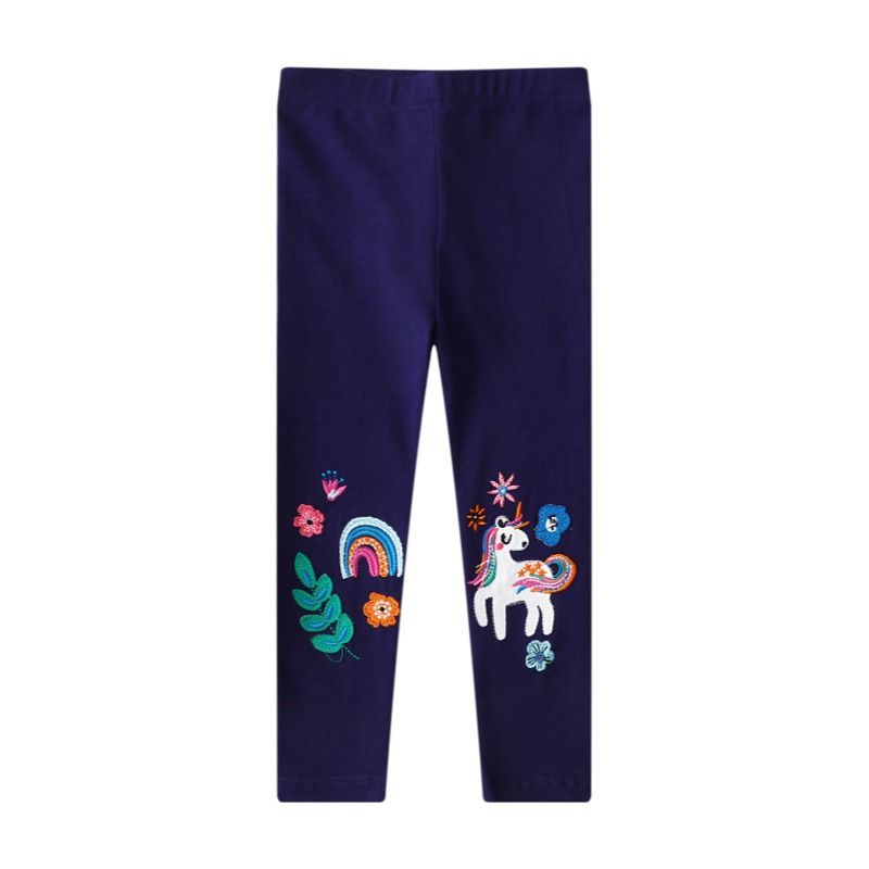 Spring And Autumn Children's Pants Girls' Leggings Children Wear Cotton Outside Pants_viptrois.com
