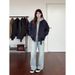 2026 American Cleanfit Lapel Loose Bomber Jacket Spring And Autumn Men's And Women's Same Baseball Jersey_viptrois.com