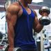 Men's Clothing Summer Sports Leisure Fitness Running Cotton Vest Thin Strap Solid Color Vest Men_viptrois.com