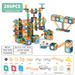 Cross Border Children's Marble Track Toy Educational Large Particle Building Blocks Ball Slide Assembly Breakthrough Adventure Pipeline_viptrois.com