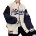 American Retro Premium Baseball Jersey Teen Embroidered Jacket Casual Loose Couple Cardigan Jacket_viptrois.com