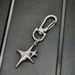 Ianworth Korean Metal Alloy Star Simple Pendant Keychain Bag Pendant Accessories Cross Border E Commerce_viptrois.com