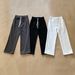Men's Clothing Autumn And Winter Plus Velvet Soft Waxy Patchwork Deconstruction Straight Wide Leg Autumn And Winter Sweatpants_viptrois.com