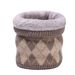 Women's Scarves outdoor neck protection collar knitted wool warm pullover plaid scarf women's velvet scarf_viptrois.com