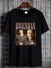 Brendan Fraser Vintage T Shirt Homage Merch Tarzan Fashion Graphic Homme Comfortable Casual Breathable Slightly Summer Stretched Versatile_viptrois.com