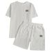 Men's Short Sleeve T-Shirt Summer Casual Sportswear Round Neck Thin Fit Style New Jacquard Fabric_viptrois.com